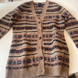 Ralph Lauren rugby cardigan sweater wool
